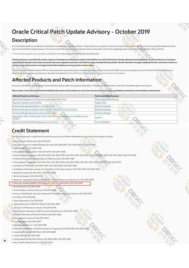 CVE-2019-2954,CVE-2019-2955