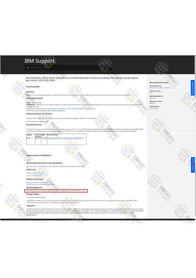 CVE-2020-4945